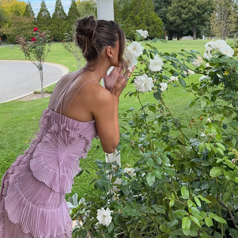 Ana | Vestido Longo de Férias Elegante